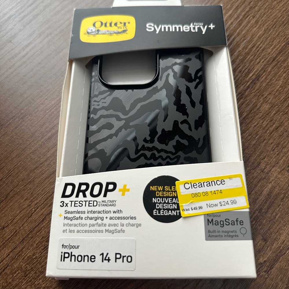 OtterBox Symmetry Rebel Black iPhone 14 Pro Case